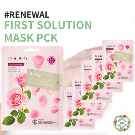 Dabo First Solution Mask Pack Rose 23g
