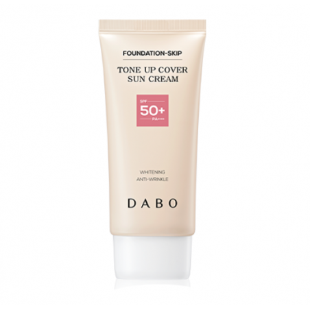 Kem Chống Nắng Trang Điểm, Lót Nền, Che Khuyết Điểm, Dưỡng Trắng - DABO Foundation Skip Tone Up Cover SunCream 50ml
