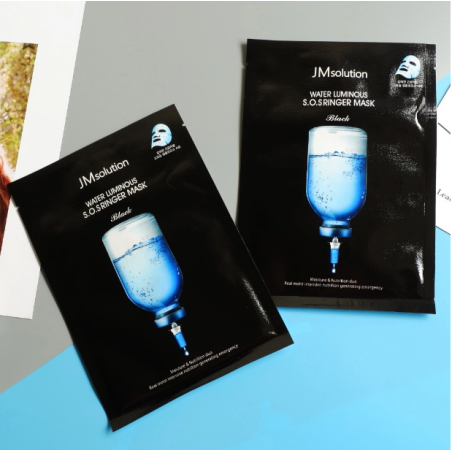 Jmsolution Water Luminous S.O.S Ringer Mask Black 35ml