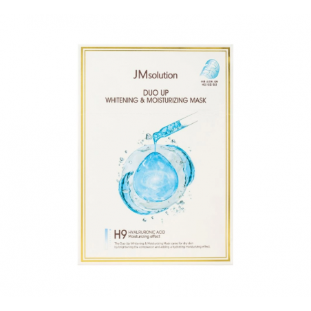 JMSOLUTION DUO UP WHITENING & MOISTURIZING MASK