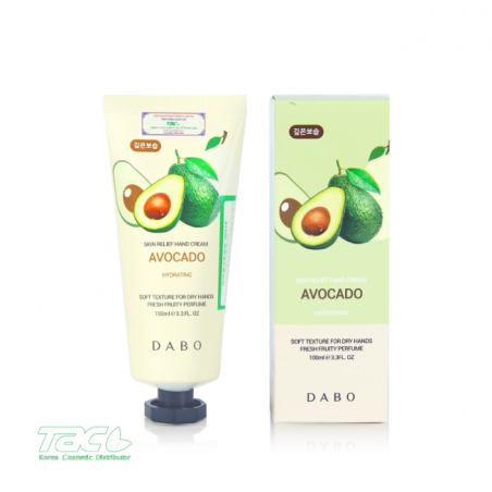 Kem dưỡng da tay Avocado cấp ẩm chuyên sâu - DABO SKIN RELIEF HAN CREAM AVOCADO 100ML