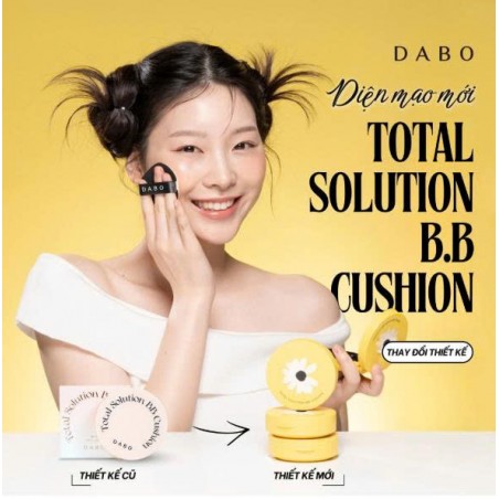 DABO TOTAL SOLUTION BB CUSHION SPF50+ PA++++ 23 NUDE BEIGE và 21 PALE IVORY