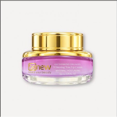 Kem Dưỡng Trắng, Chống Nắng, Nâng Tone - Benew Glutathione Collagen Whitening Tone Up Cream SPF 20+PA++ (55ml)