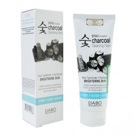 Dabo Charcoal Cleansing Foam Activated Carbon Cleanser 150ml
